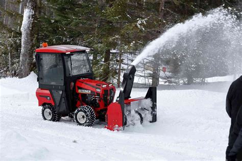 mini snow blower tractor